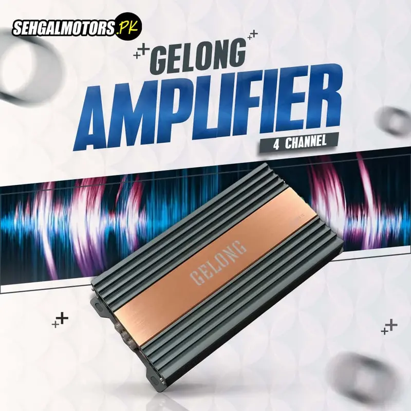 Gelong Car Audio Amplifier 4 Channel - Gl-150.4 - 4Channel High-Power Bass 1