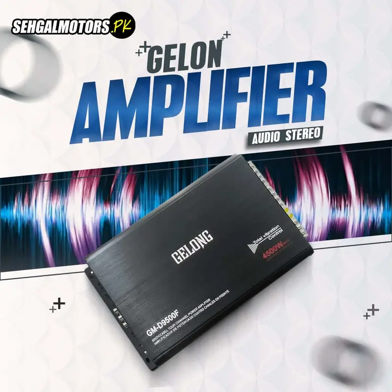 Gelong Car Audio Stereo Amplifier Gm-D9500f - 4500W - Multiple Protection High Efficiency Stable Performance Bridgeable Car 1