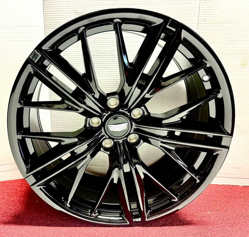 Gloss Black Viper 20" X 8.5" Set Of 4 Wheels 5X120 Cts Ct5 Ct6 Xts Xt4 1