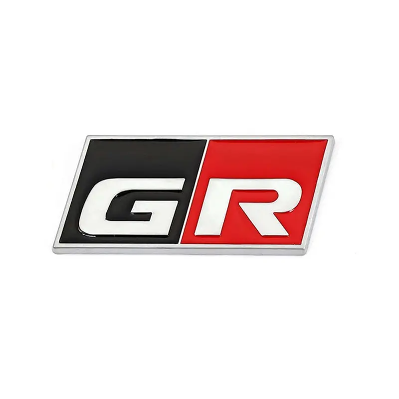 Gr Metal Logo Black Red - Large 2