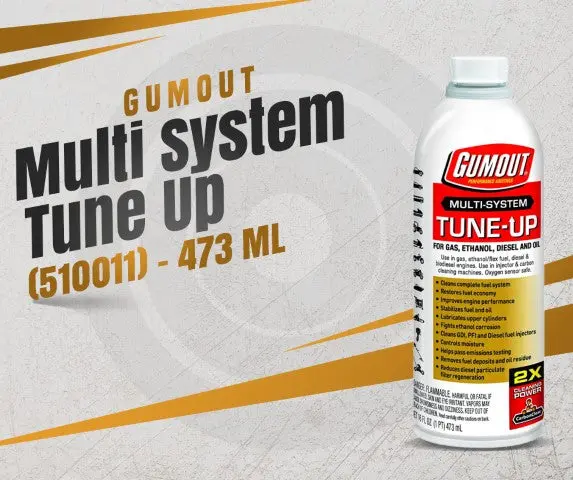 Gumout Multi System Tune Up (510011) - 473 Ml - |For Gas |Ethanol |Diesel |Oil 1