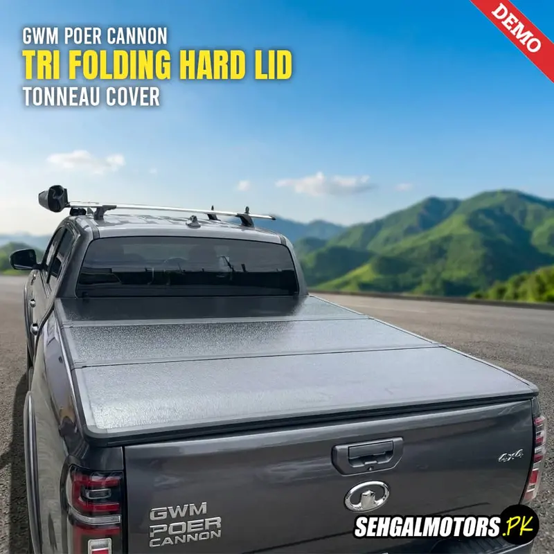 Gwm Poer Cannon Tri Folding Hard Lid Tonneau Cover 1