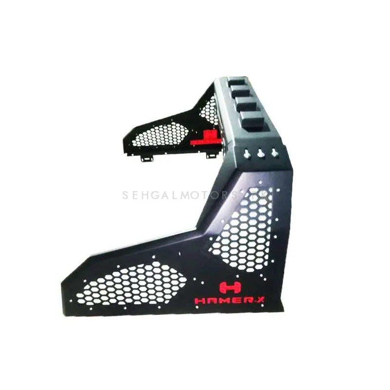 Hamer Double Net Half Roll Bar Warrior - Toyota Hilux Vigo Revo Tiger | Isuzu Dmax 1