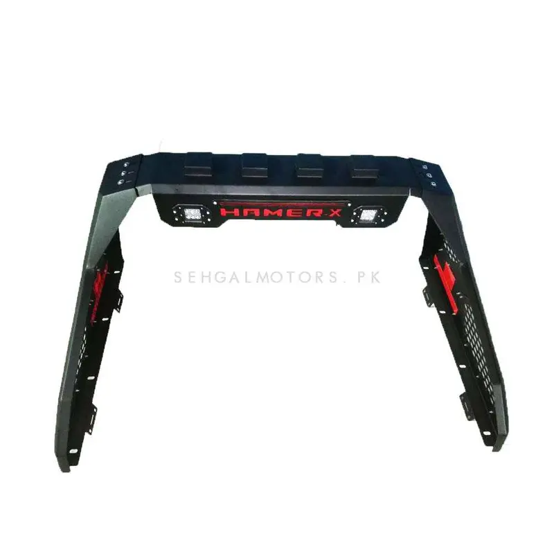 Hamer Double Net Half Roll Bar Warrior - Toyota Hilux Vigo Revo Tiger | Isuzu Dmax 2