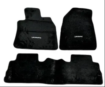 Haval H6 Carpet Floor Mat Twist Fiber Black Model 2021-2024 1