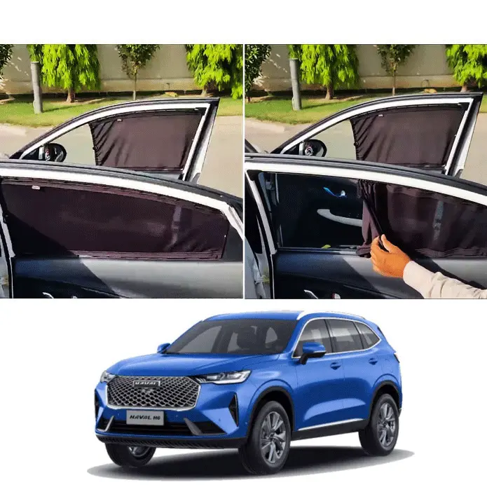 Haval H6 Custom Fit Retractable Curtains 2021 - 2024 - Sun Shade | Parda 1