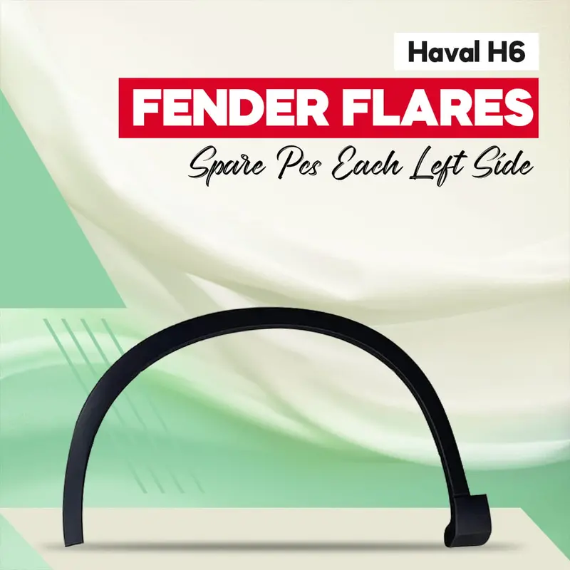 Haval H6 Fender Flares Spare Pcs Each Left Side 2021 - 2024 1