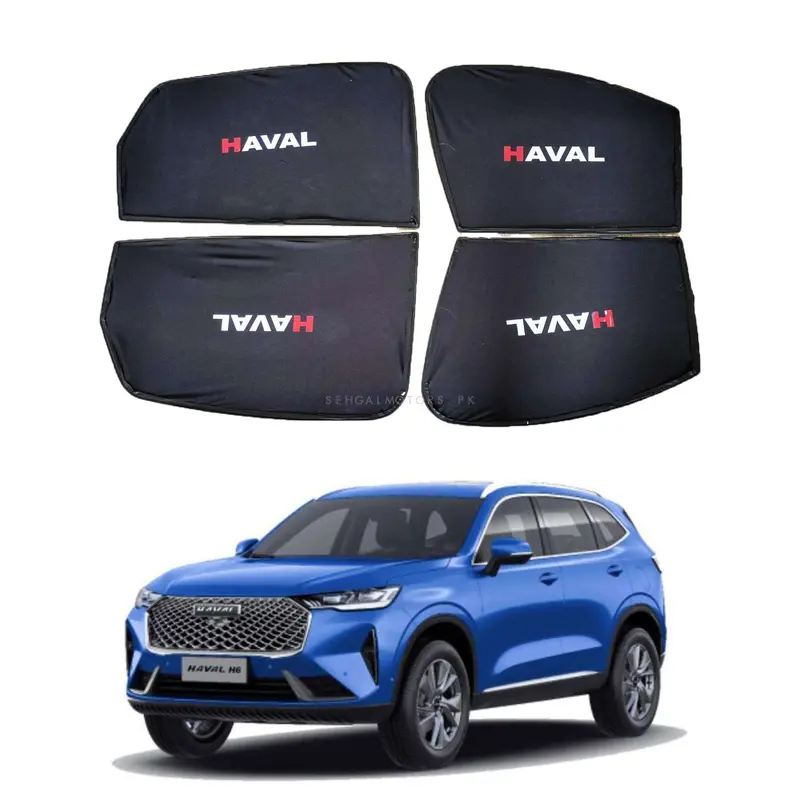 Haval H6 Foldable & Flexible Sunshade With Logo 2021 - 2024 - Side Sun Shade 1