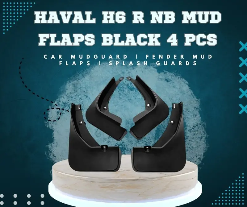 Haval H6 Front & Rear Mud Flaps 4 Pcs 2021 - 2024 1