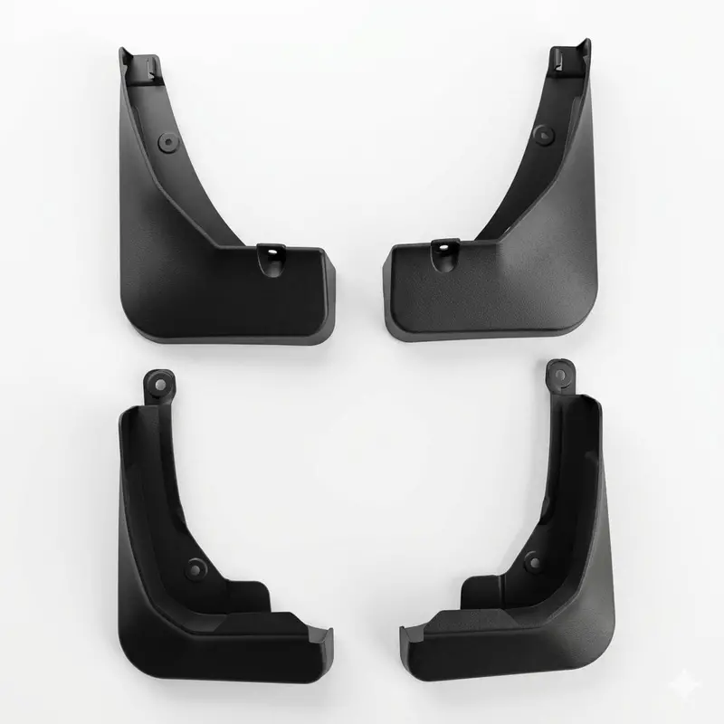 Haval H6 Front & Rear Mud Flaps 4 Pcs 2021 - 2024 2