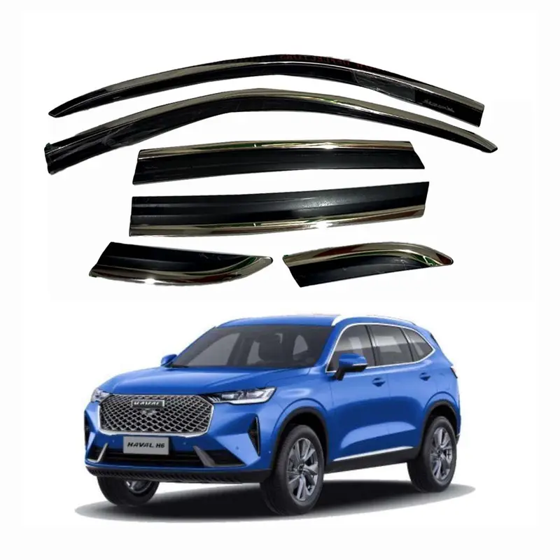 Haval H6 Maximus Txr Air Press Sun Visor With Chrome 6 Pcs 2021 - 2024 2