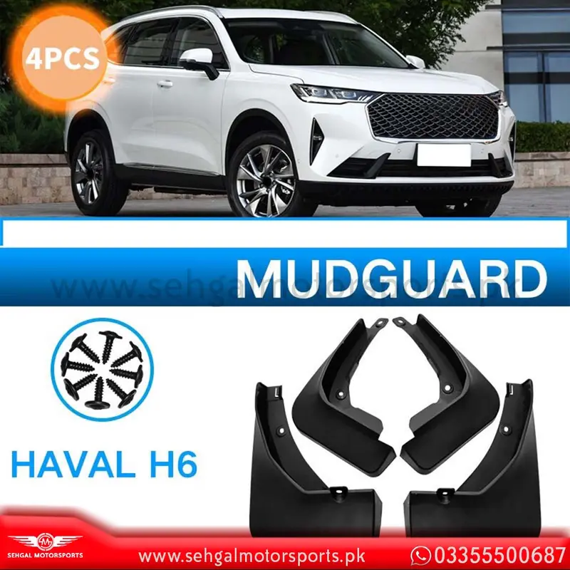 Haval H6 Mud Flap Plastic Black Model 2021-2022 1