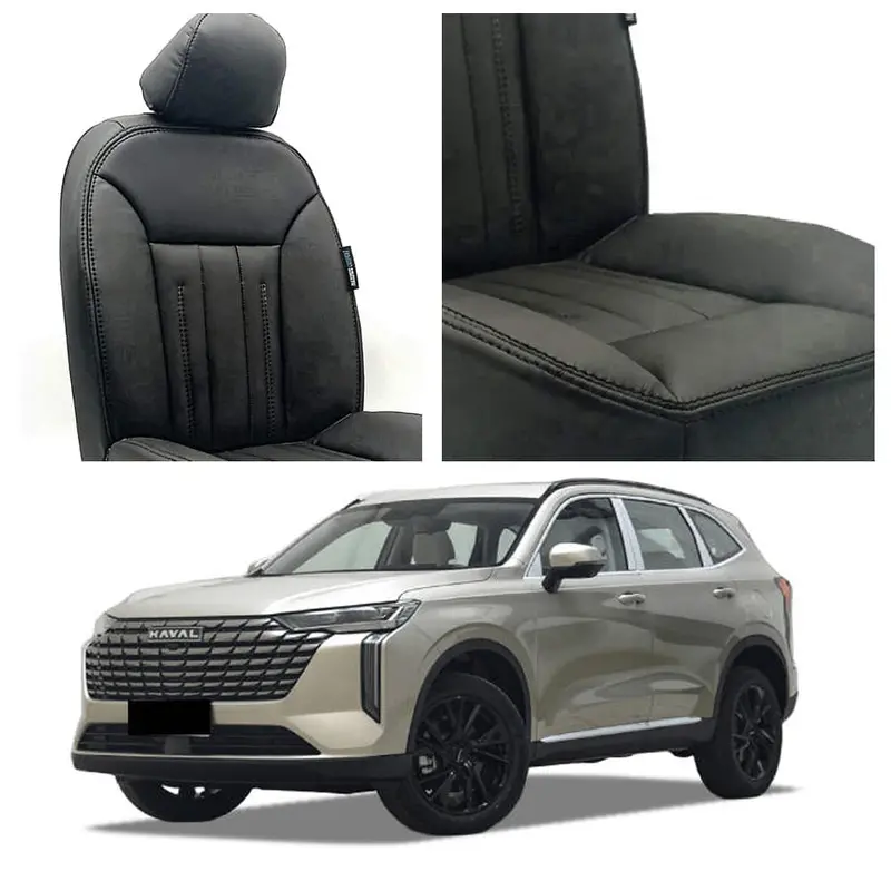 Haval H6 Phev Audi Design Black Seat Covers 2025 - 2026 1