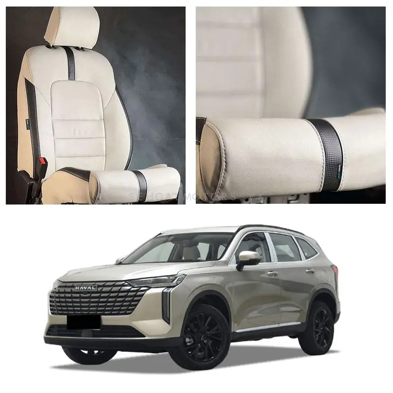 Haval H6 Phev Type R Beige Black Seat Covers 2025 - 2026 1
