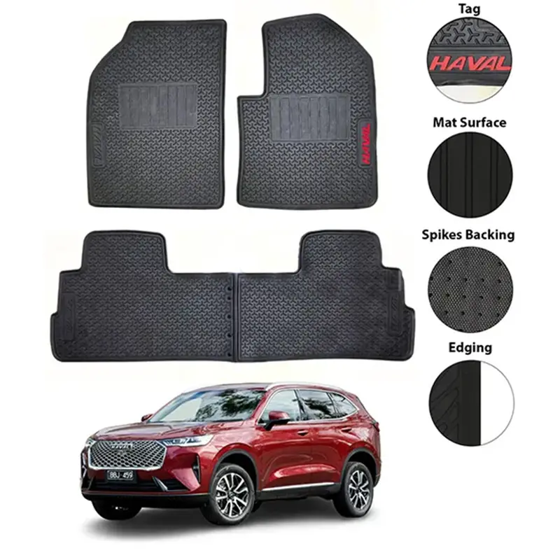 Haval H6 Rubber Mat Black Model 2021-2023 1