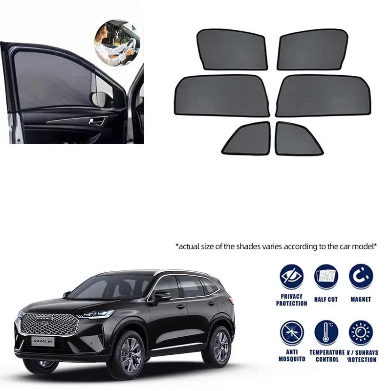 Haval H6  Side Sunshade (6 Pc) Model 2021-2022 1