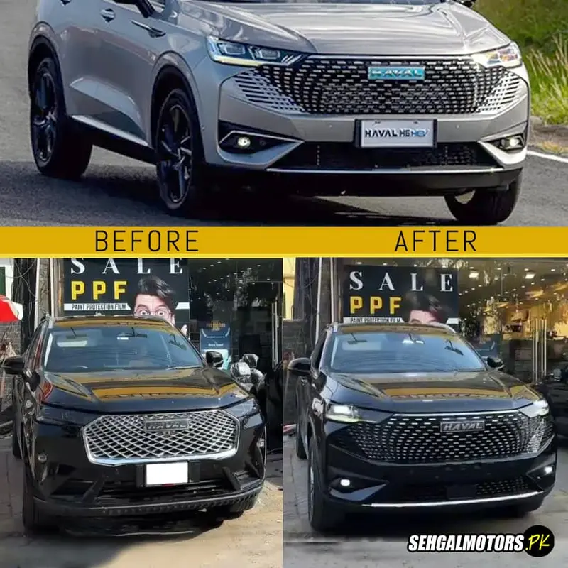 Haval H6 To Haval Hev Conversion Kit - Front Bumper And Grille 2