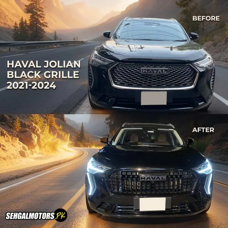 Haval Jolian Black Grille 2021-2024 1