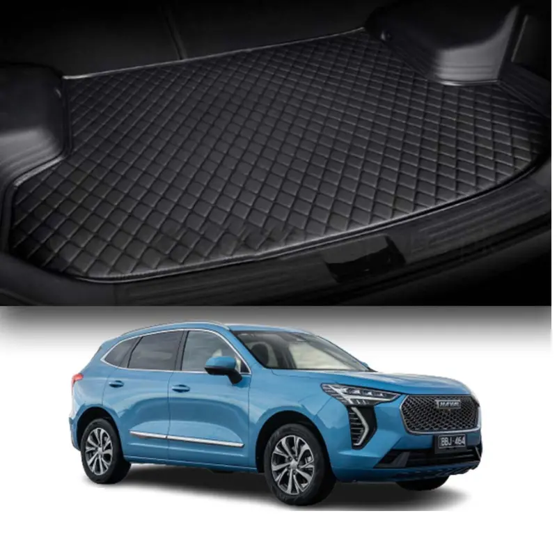 Haval Jolion 7D Eco Trunk Mat Black With Black Stitch Model 2021-2022 1