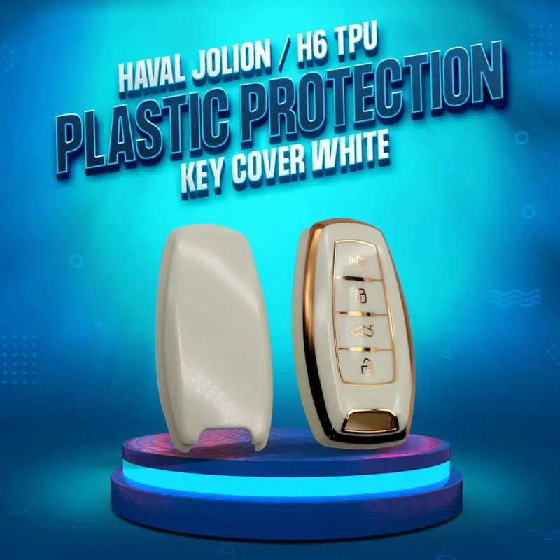 Haval Jolion / H6 Tpu Plastic Protection Key Cover White 2021 - 2025 1