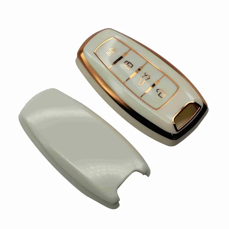 Haval Jolion / H6 Tpu Plastic Protection Key Cover White 2021 - 2025 2
