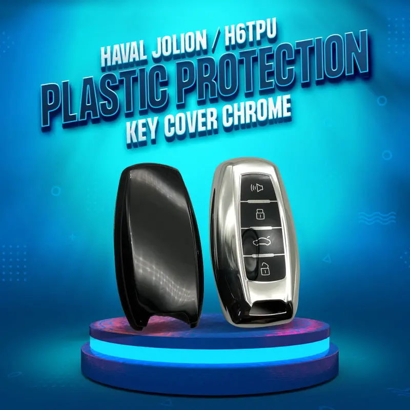 Haval Jolion / H6tpu Plastic Protection Key Cover Chrome 2021 - 2025 1