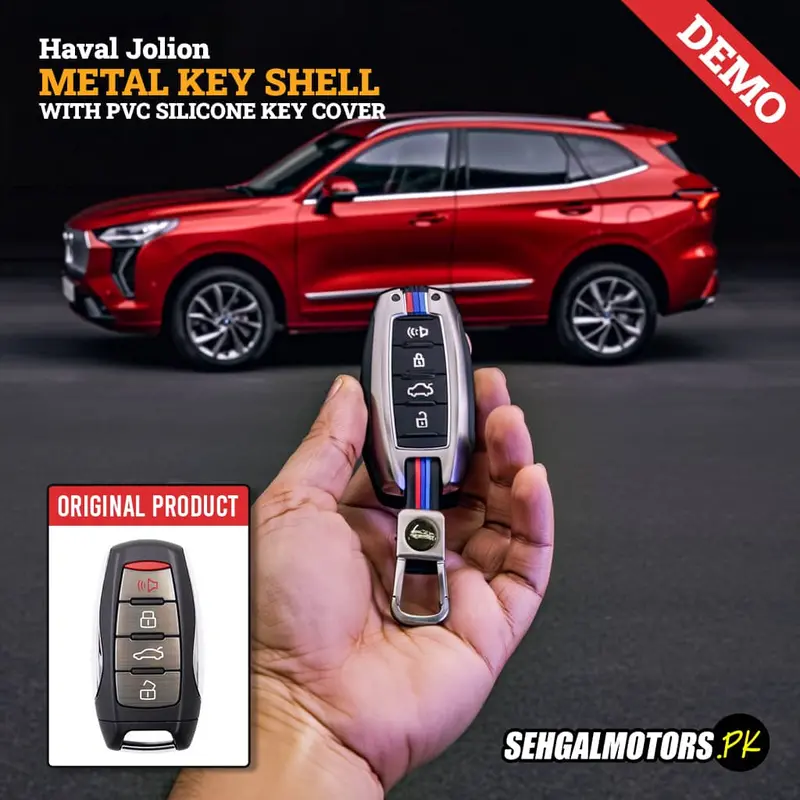 Haval Jolion Metal Shell Key Case Cover  4 Buttons 2021 - 2025 1