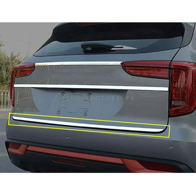 Haval Jolion Rear Trunk Chrome Garnish Lower 2021 - 2025 2