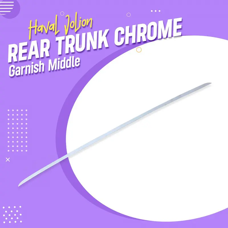 Haval Jolion Rear Trunk Chrome Garnish Middle 2021 - 2025 1