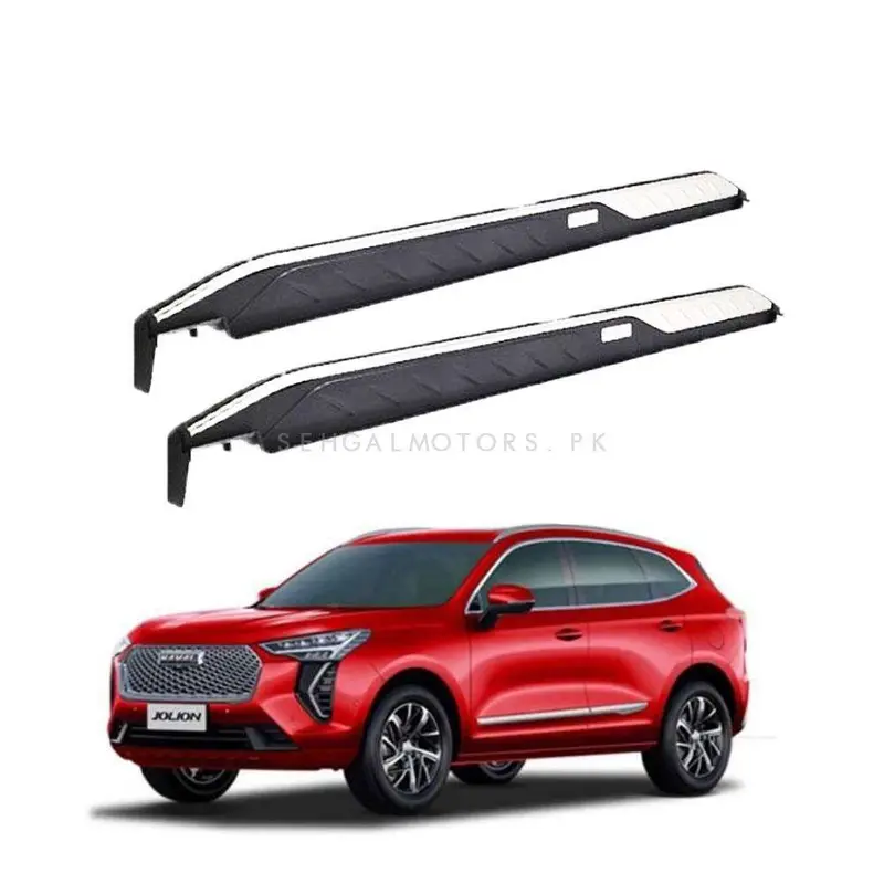 Haval Jolion Side Step Foot Rest White Black 2021 - 2025 1