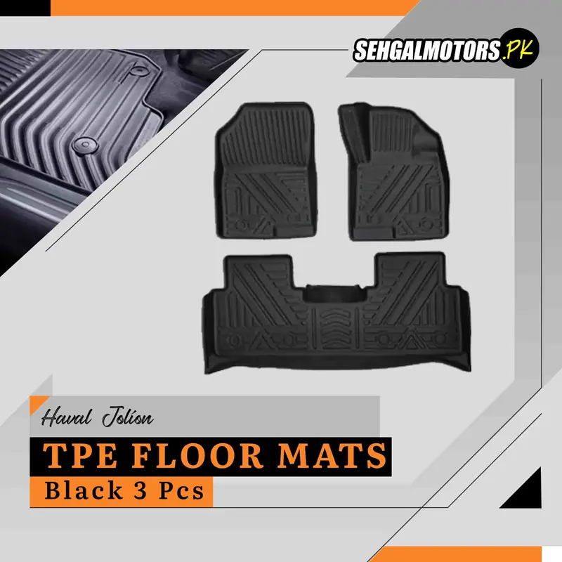 Haval Jolion Tpe Floor Mats 3 Pcs 2021 - 2025 1