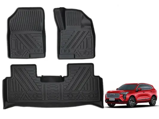 Haval Jolion Tpe Floor Mats (Black) Model: 2022-2024 1