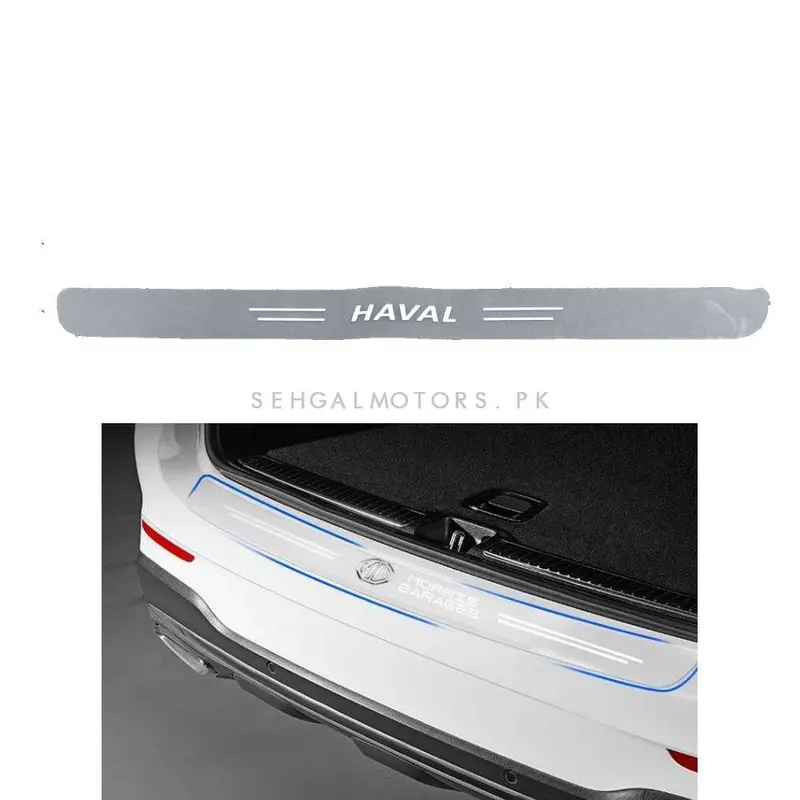 Haval Logo Back Bumper Protector Transparent 2