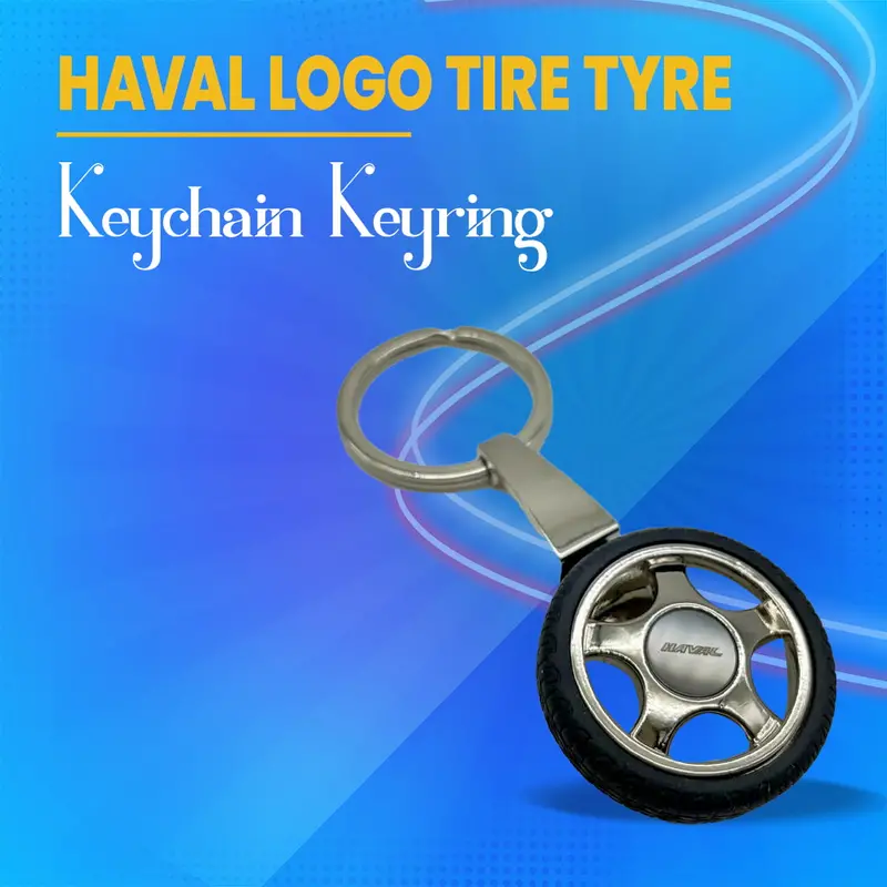 Haval Logo Tire Tyre Keychain Keyring 1