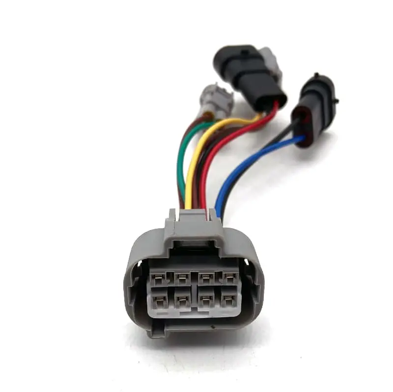 Headlight Wiring Adapter Harness 4-Pin Output (Plug & Play) Each 2