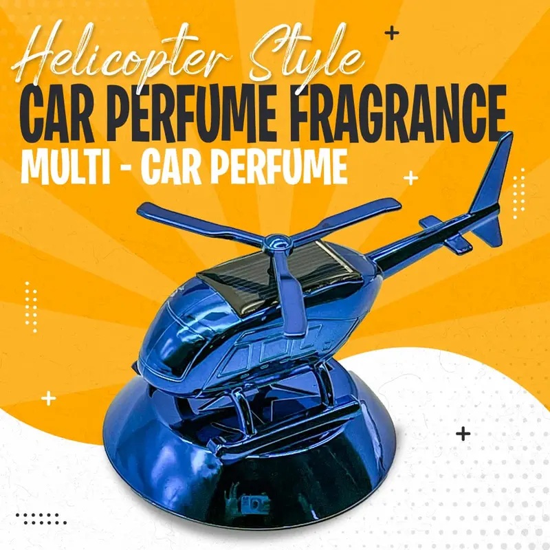 Helicopter Style Car Perfume Fragrance Multi - Car Perfume | Fragrance | Air Freshener | Best Car Perfume 1
