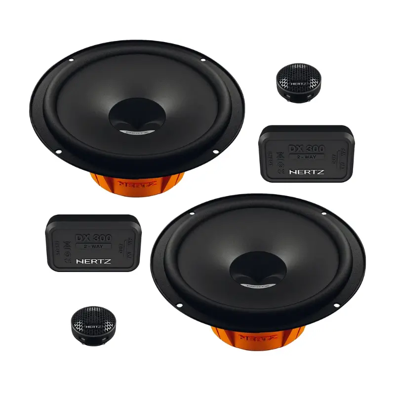 Hertz Dcx 165.3 6" Inch 2-Way Coaxial Speakers Component (Pair) 1