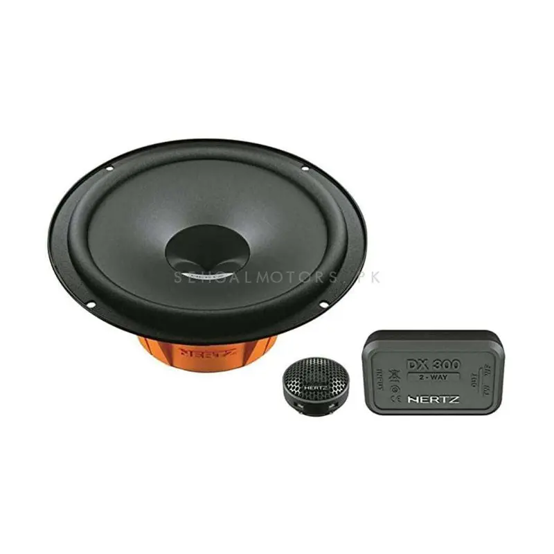 Hertz Dpk 165.3 2 Way Dieci Series Car Audio Speakers - 160W - Genuine (Set Of 2) 2