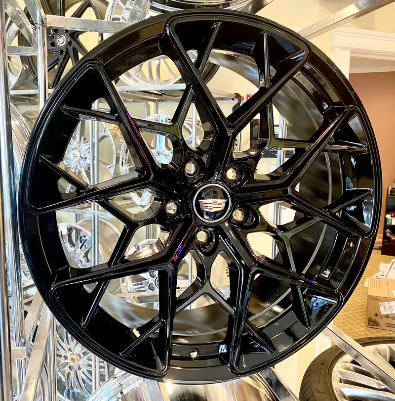Hi-Gloss Black Stash 20" X 8.5" Set Of 4 Wheels 5X120 1