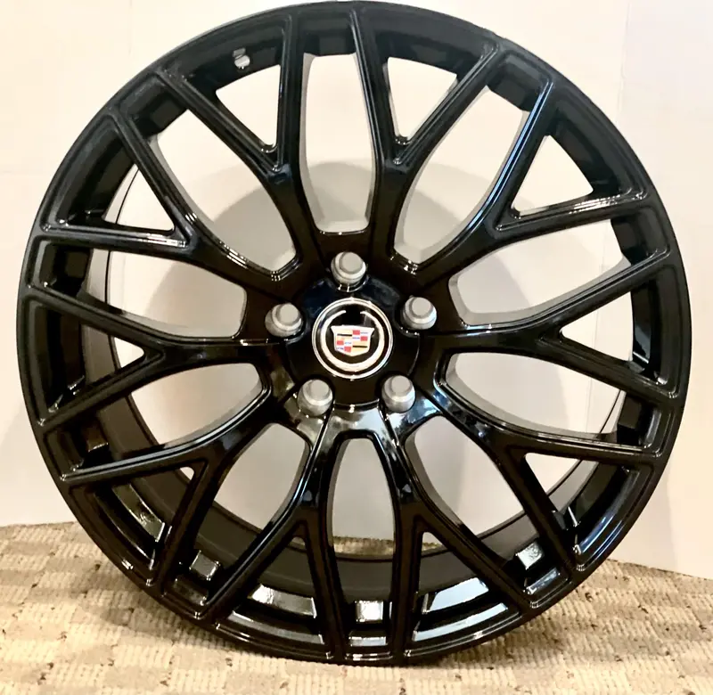 Hi-Gloss Black Swerve 20" X 8.5" Set Of 4 Wheels 5X120 1