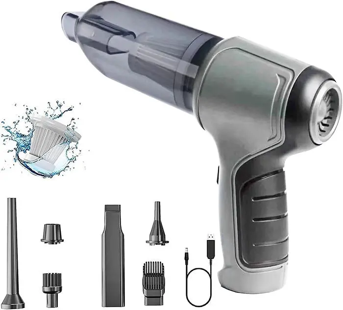 High Power Wireless Car Vacuum Cleaner Ma-C007 (4 In 1) 1