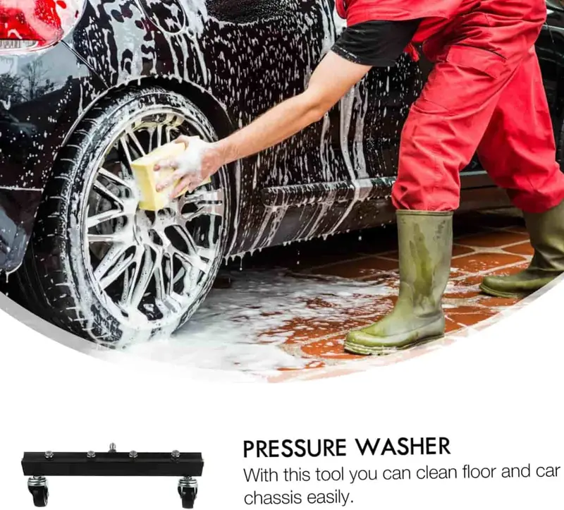 High Pressure Car Washer Under Carriage Cleaner -4 Nozzle Chassis Wash 2