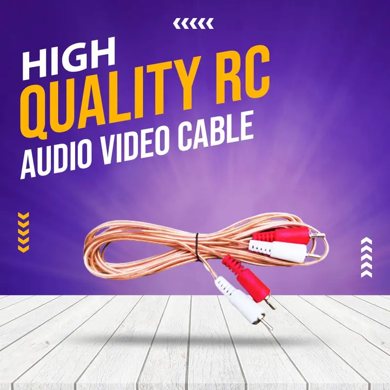 High Quality Audio Video Rc Cable 1