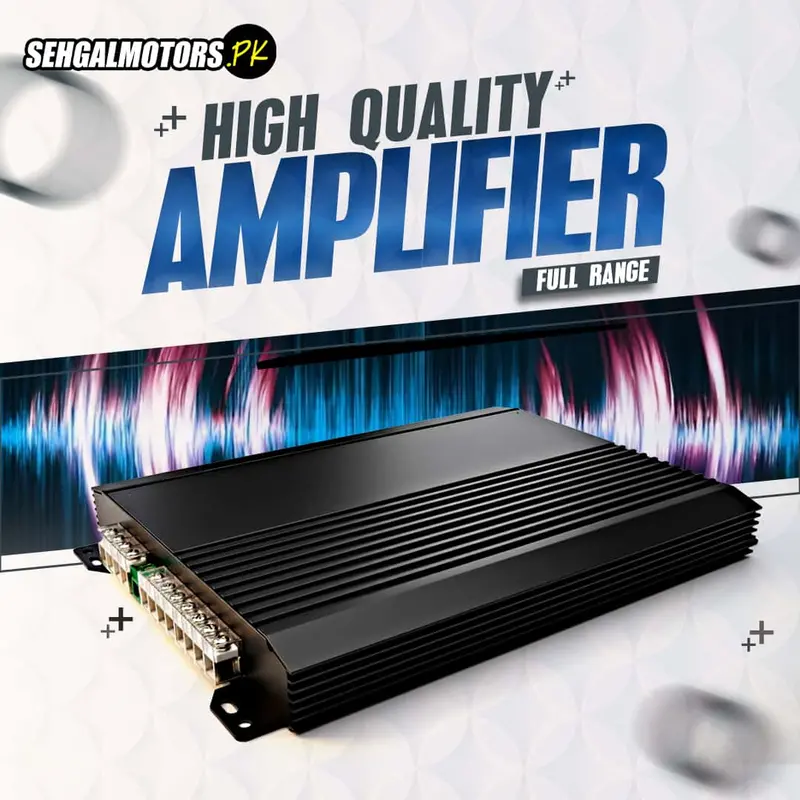 High Quality Car Full Range Amplifier 608 1