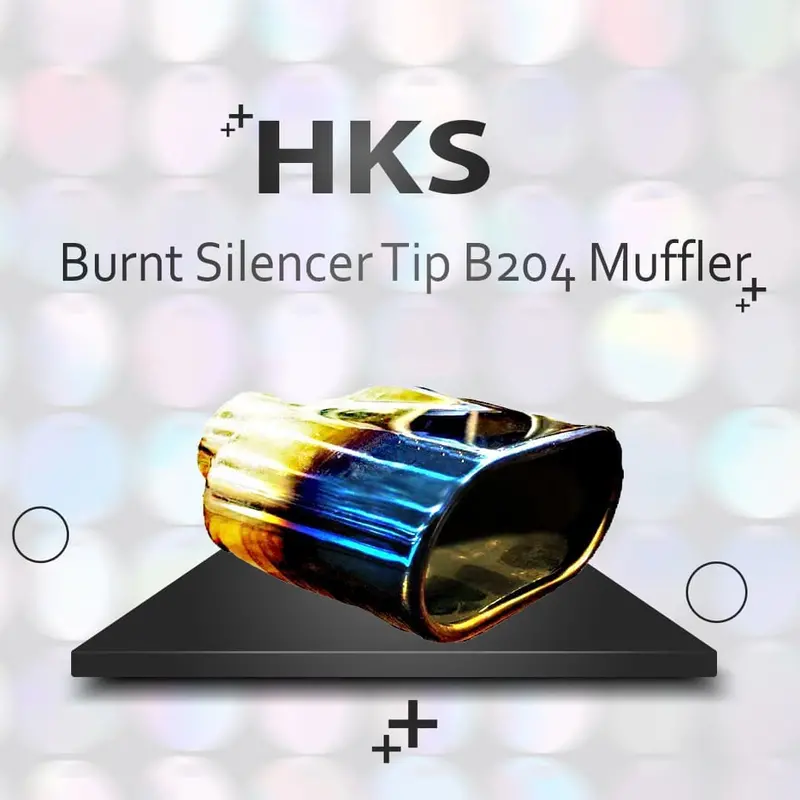 Hks Burnt Silencer Tip Muffler - B204 1