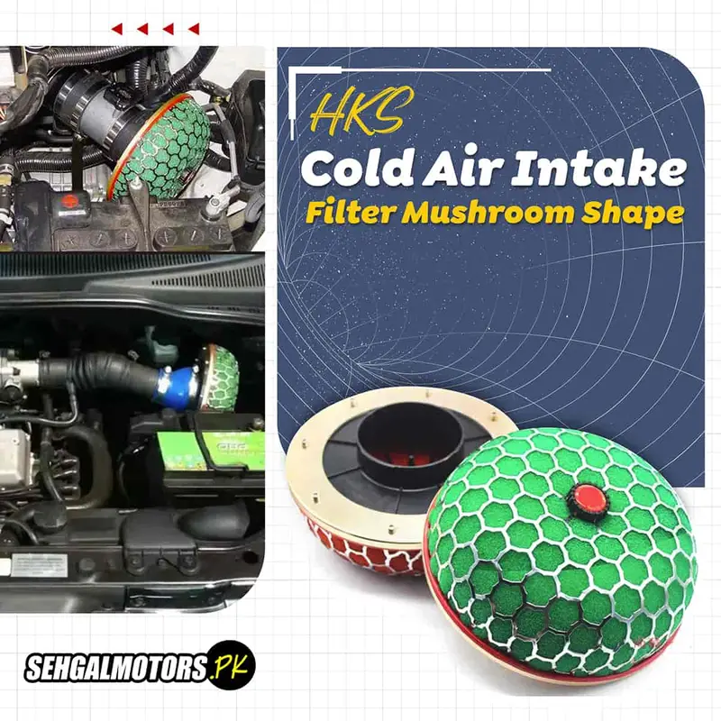 Hks Cold Air Intake Filter Mushroom Shape - Round Mushroom Super Power Car Air Filter Cleaner Intake Flow 1