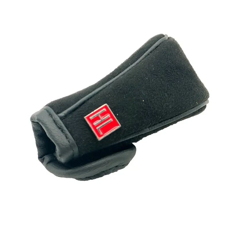 Hl Fleece Fabric Manual Gear Shift Knob Cover - Black 2
