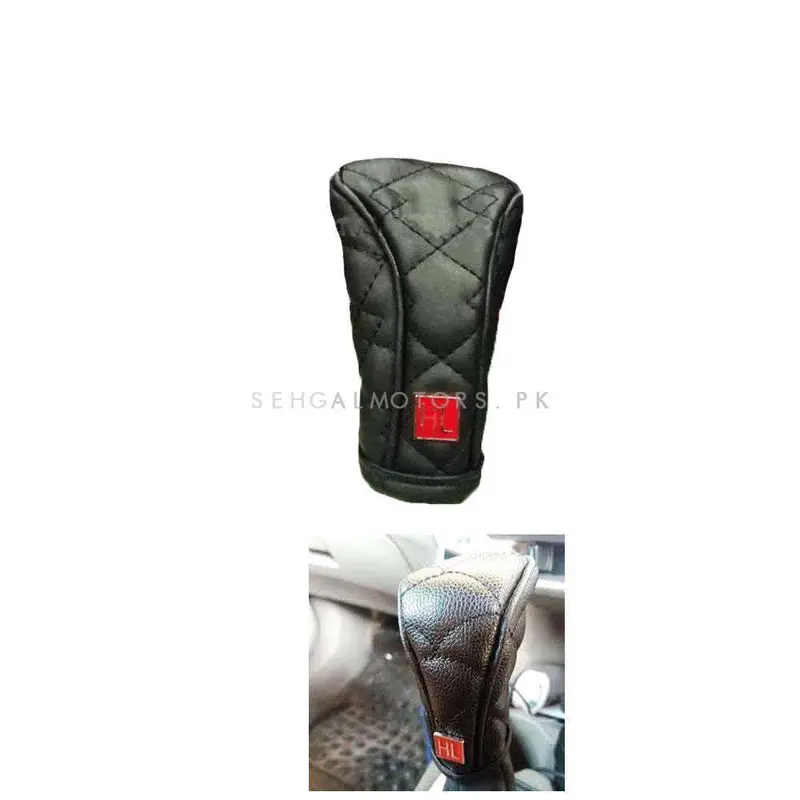 Hl Gear Knob Cover For Manual Transmission - Black 2