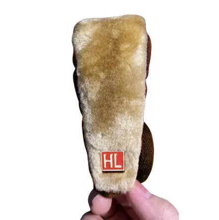 Hl Gear Knob Cover For Manual Transmission Fur Style - Brown 2