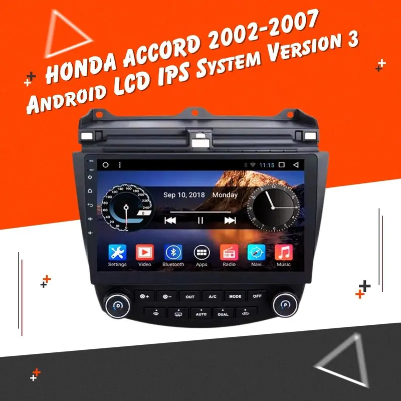 Honda Accord Android Lcd Black 10 Inches Version 3 2002 - 2007 1